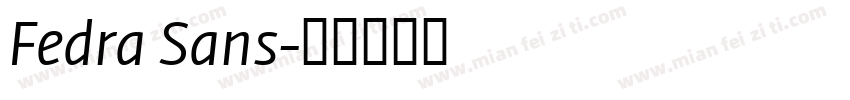 Fedra Sans字体转换